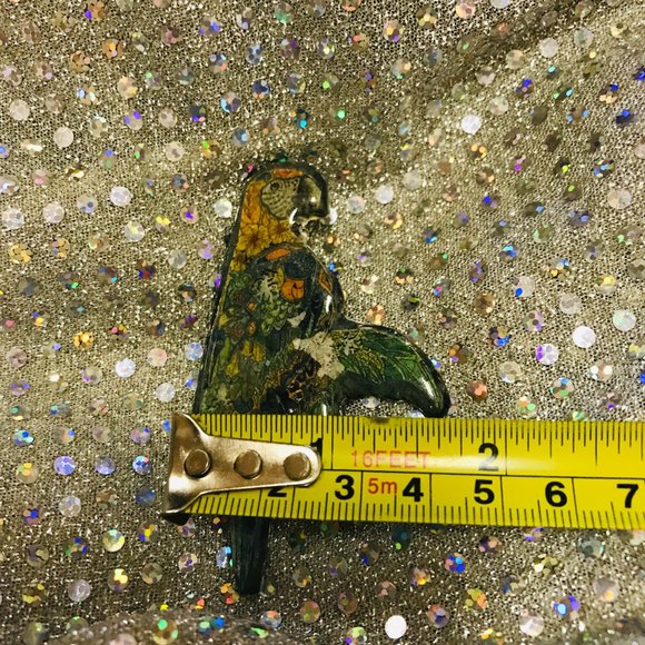Parrot Handmade Pin/Brooch/Pendant - Picture 16 of 16